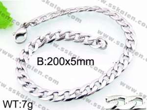 Stainless Steel Bracelet(Men) - KB92196-Z