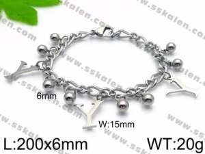Stainless Steel Bracelet(women) - KB92702-Z