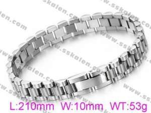 Stainless Steel Bracelet(Men) - KB92907-K