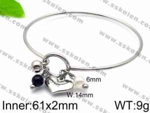 Stainless Steel Bangle - KB93379-Z