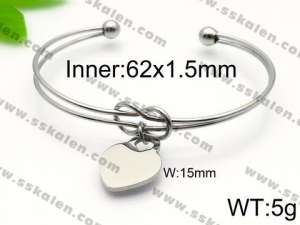 Stainless Steel Bangle - KB93714-Z