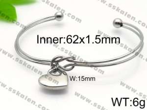 Stainless Steel Bangle - KB93716-Z