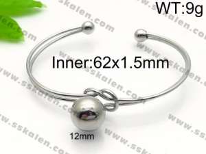 Stainless Steel Bangle - KB93730-Z