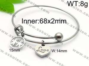 Stainless Steel Bangle - KB93739-Z
