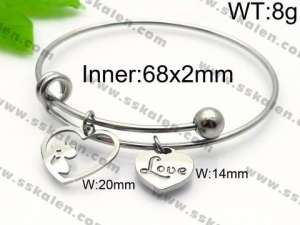 Stainless Steel Bangle - KB93740-Z