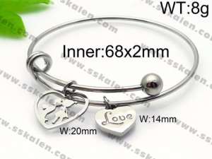 Stainless Steel Bangle - KB93741-Z