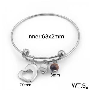 Stainless Steel Bangle - KB93747-Z