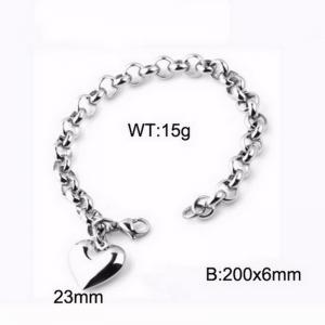 Stainless Steel Bracelet(women) - KB93948-Z