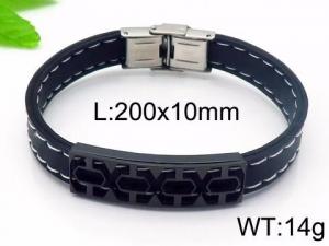 Leather Bracelet - KB94052-HB