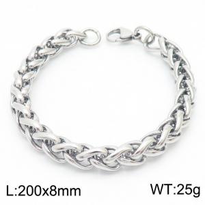 Stainless Steel Bracelet(Men) - KB94356-K