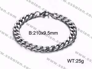 Stainless Steel Bracelet(Men) - KB94755-Z