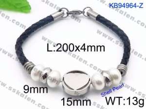 Shell Pearl Bracelets - KB94964-Z