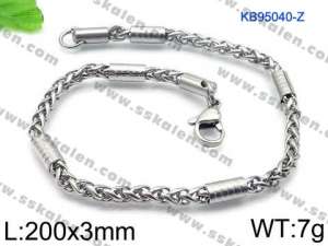 Stainless Steel Bracelet(women) - KB95040-Z