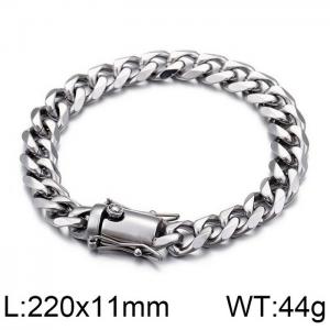 Stainless Steel Bracelet(Men) - KB95086-K