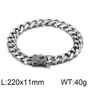 Stainless Steel Bracelet(Men) - KB95087-K
