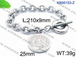 Stainless Steel Bracelet(women) - KB95153-Z