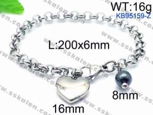 Stainless Steel Bracelet(women) - KB95159-Z