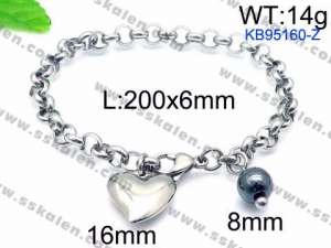 Stainless Steel Bracelet(women) - KB95160-Z