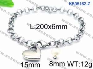 Stainless Steel Bracelet(women) - KB95162-Z