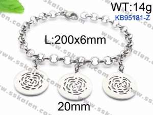 Stainless Steel Bracelet(women) - KB95181-Z