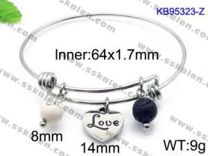 Stainless Steel Bangle - KB95323-Z