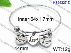 Stainless Steel Bangle - KB95327-Z