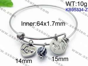 Stainless Steel Bangle - KB95334-Z