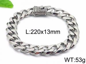 Stainless Steel Bracelet(Men) - KB95836-K