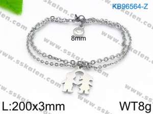Stainless Steel Bracelet(women) - KB96564-Z