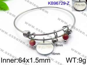 Stainless Steel Bangle - KB96729-Z