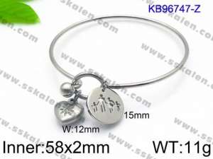 Stainless Steel Bangle - KB96747-Z