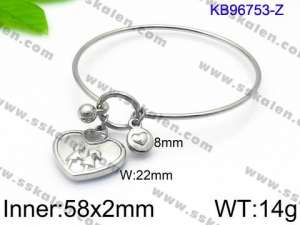 Stainless Steel Bangle - KB96753-Z