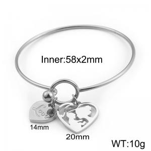 Stainless Steel Bangle - KB96754-Z