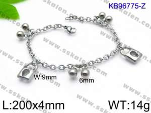 Stainless Steel Bracelet(women) - KB96775-Z