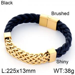 Leather Bracelet - KB96913-K