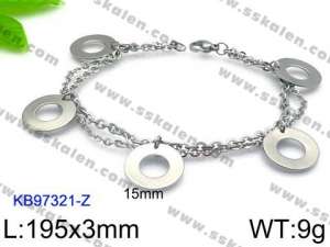 Stainless Steel Bracelet(women) - KB97321-Z