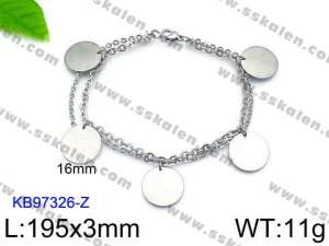 Stainless Steel Bracelet(women) - KB97326-Z