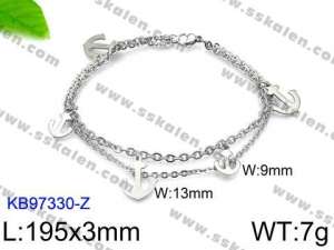 Stainless Steel Bracelet(women) - KB97330-Z
