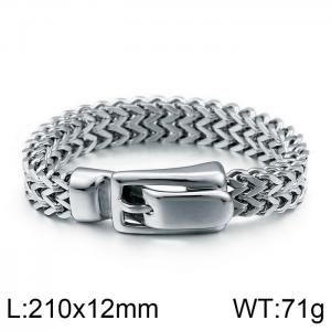 Stainless Steel Bracelet(Men) - KB97939-BD