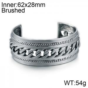 Stainless Steel Bangle - KB97950-BD