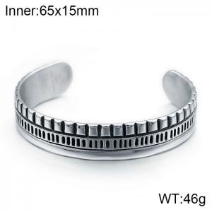Stainless Steel Bangle - KB97952-BD