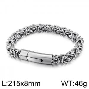 Stainless Steel Bracelet(Men) - KB98788-K