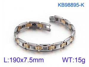 Stainless Steel Magnet Bracelet - KB98895-K