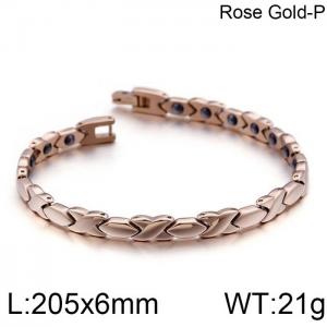 Stainless Steel Magnet Bracelet - KB98896-K