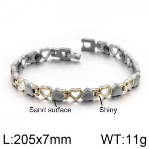 Stainless Steel Magnet Bracelet - KB98899-K