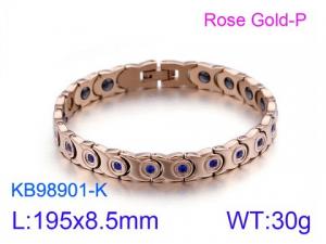 Stainless Steel Magnet Bracelet - KB98901-K