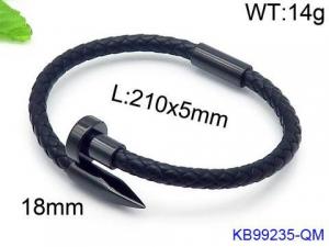 Leather Bracelet - KB99235-QM