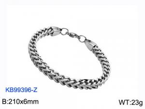 Stainless Steel Bracelet(Men) - KB99396-Z