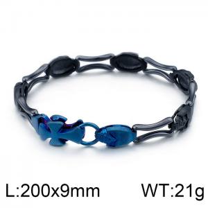 Stainless Skull Bracelet - KB99449-BD