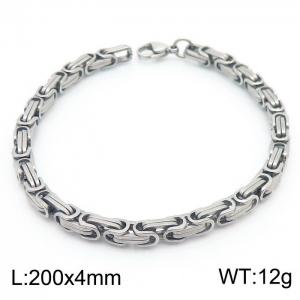 Stainless Steel Bracelet(Men) - KB99954-Z